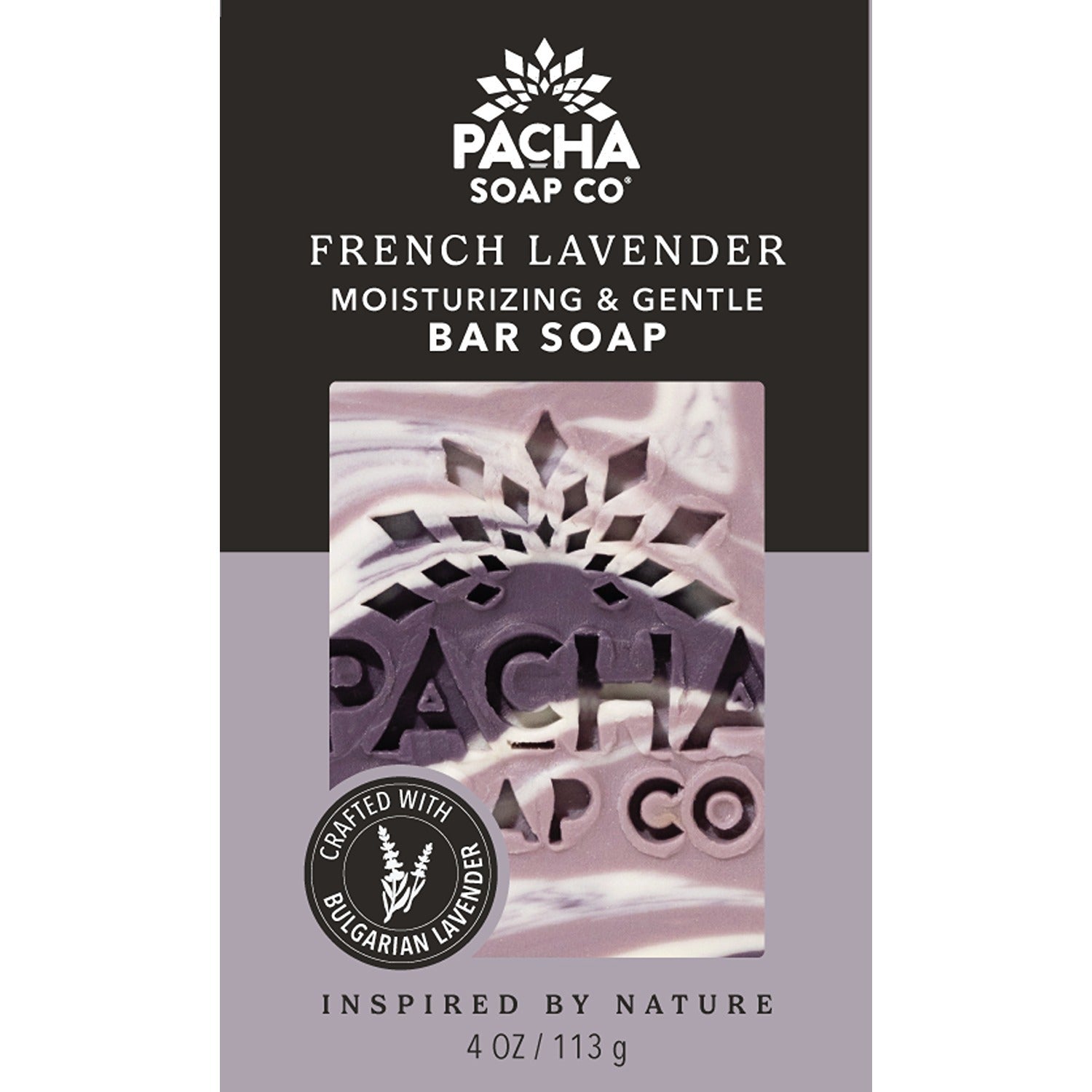 BOXED BAR SOAP, FRENCH LAVENDER, 4 OZ